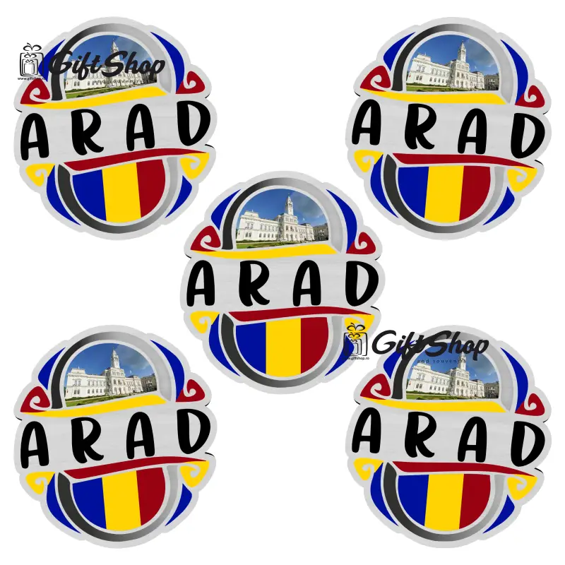 Magnet frigider, forma oval, personalizatv